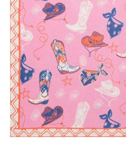 rosie cowgirl throw