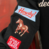 Rodeo Horse Embroidered Bomber Jacket