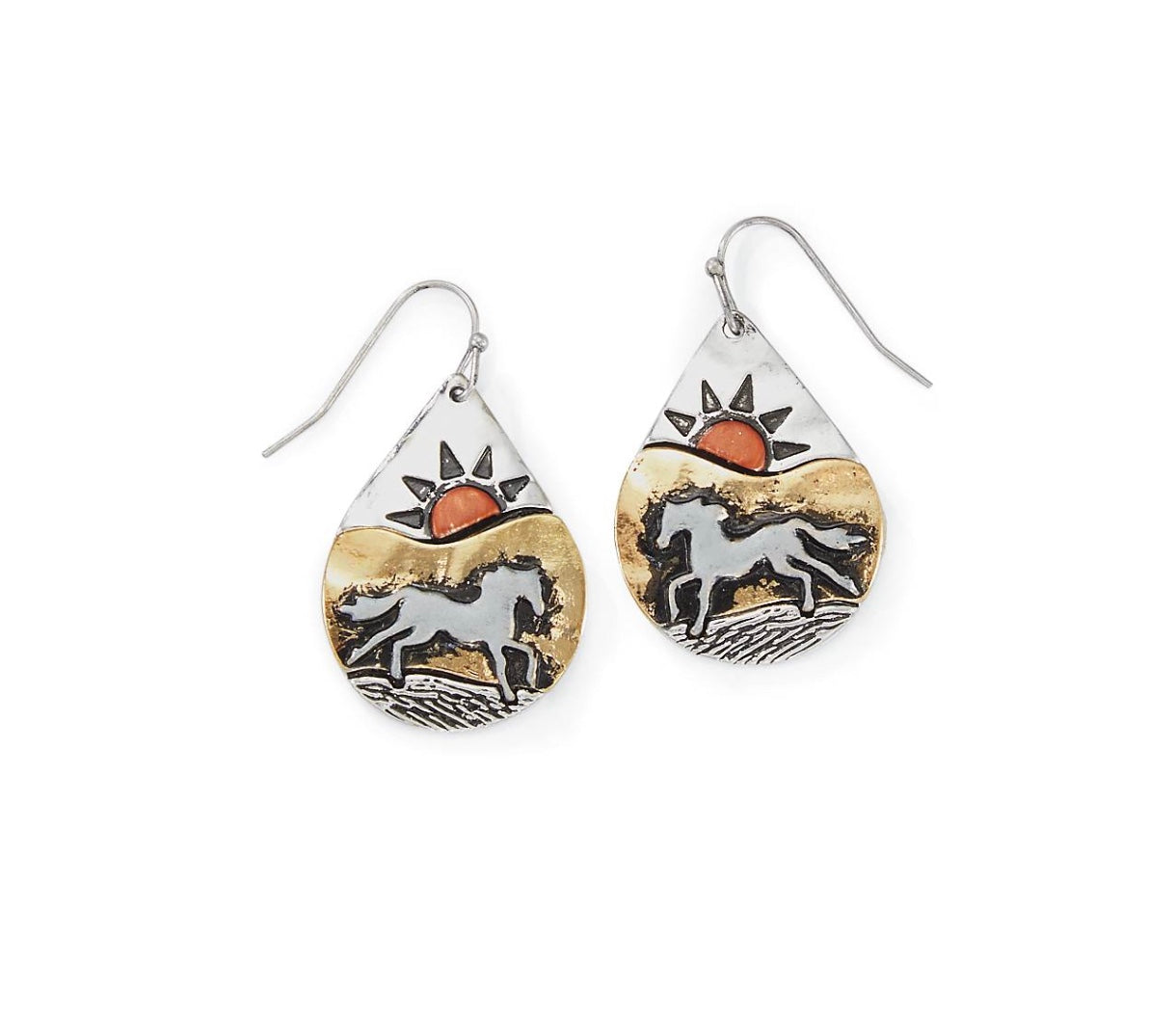 Horse Aztec Earrings