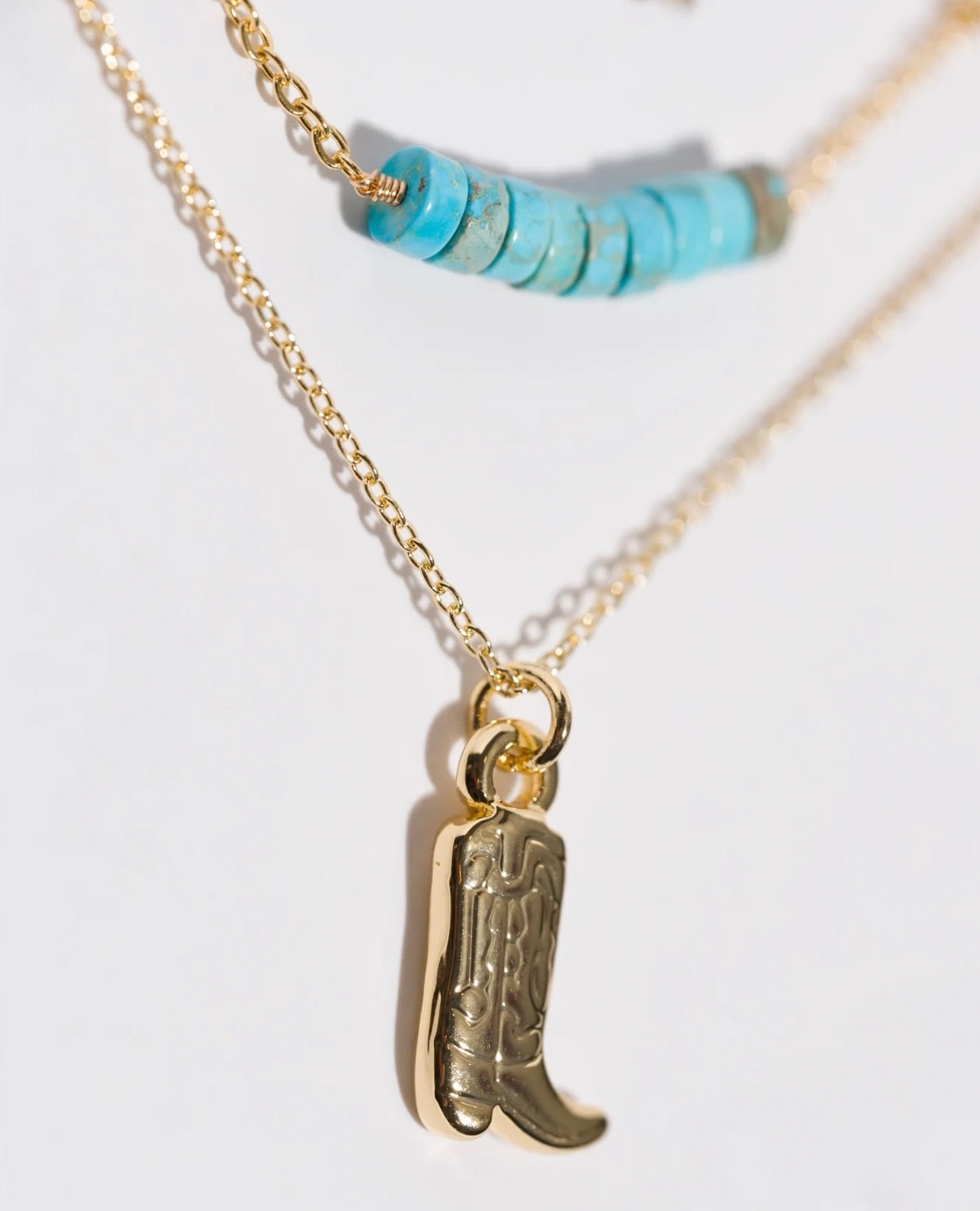 Cowgirl Stride Two-Layered Necklace