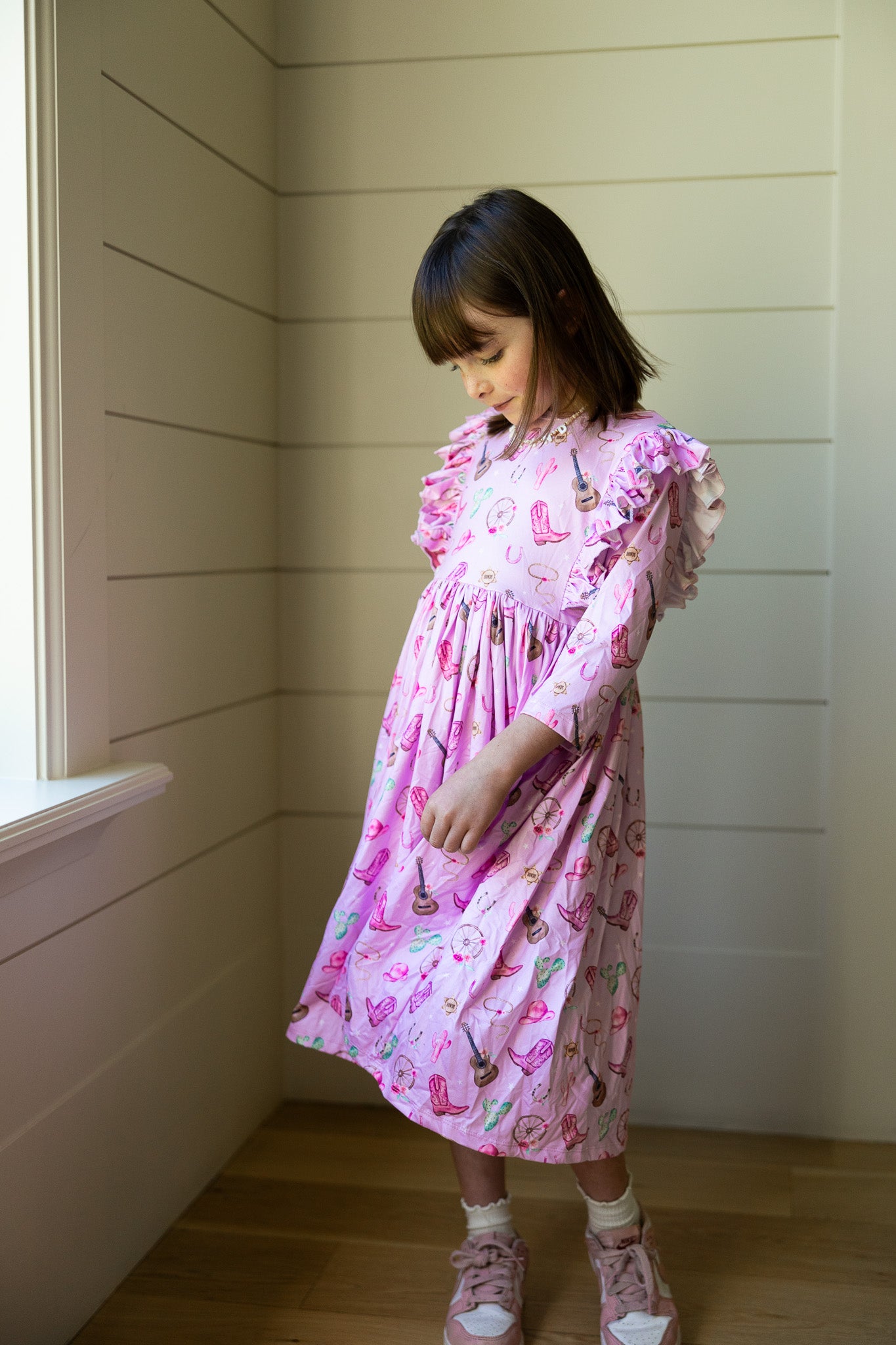 Boot Scootin' Ruffle Dress