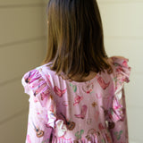 Boot Scootin' Ruffle Dress