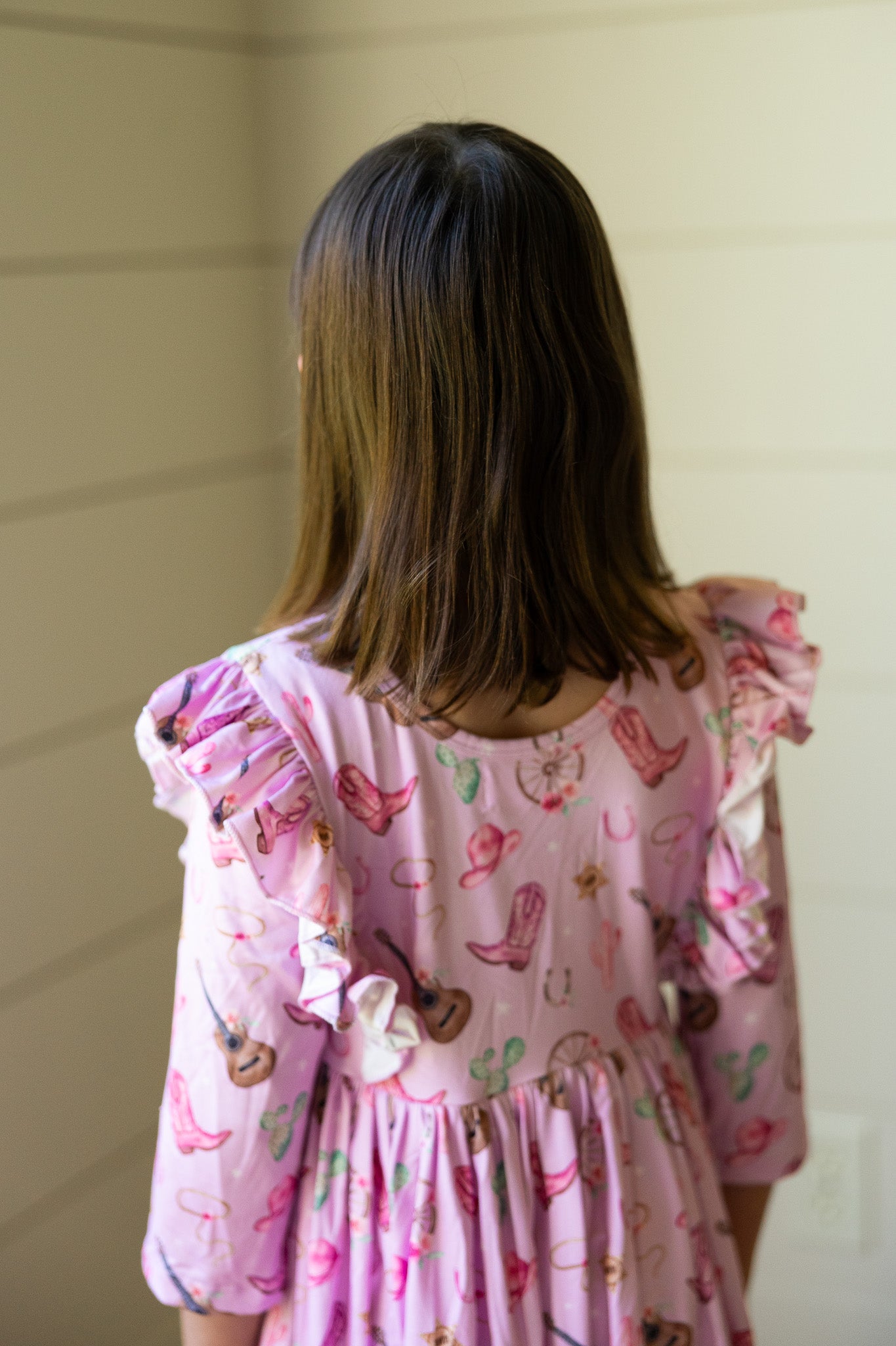 Boot Scootin' Ruffle Dress