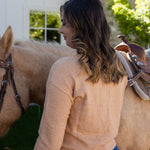 Lucky Horseshoe Cropped Sweater
