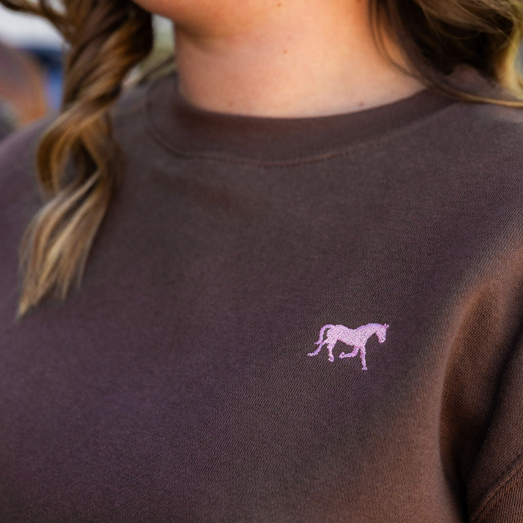 Chestnut Charm Horse Sweatshirt
