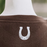 triple crown crewneck in brown