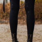 Lucky Horseshoe Riding Leggings