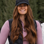 Vintage Black Horse Hat