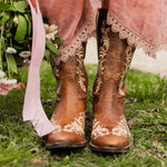 Bridle Bloom Embroidered Cowgirl Boots Faire - Myra Bag