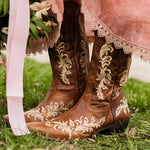 Bridle Bloom Embroidered Cowgirl Boots Faire - Myra Bag