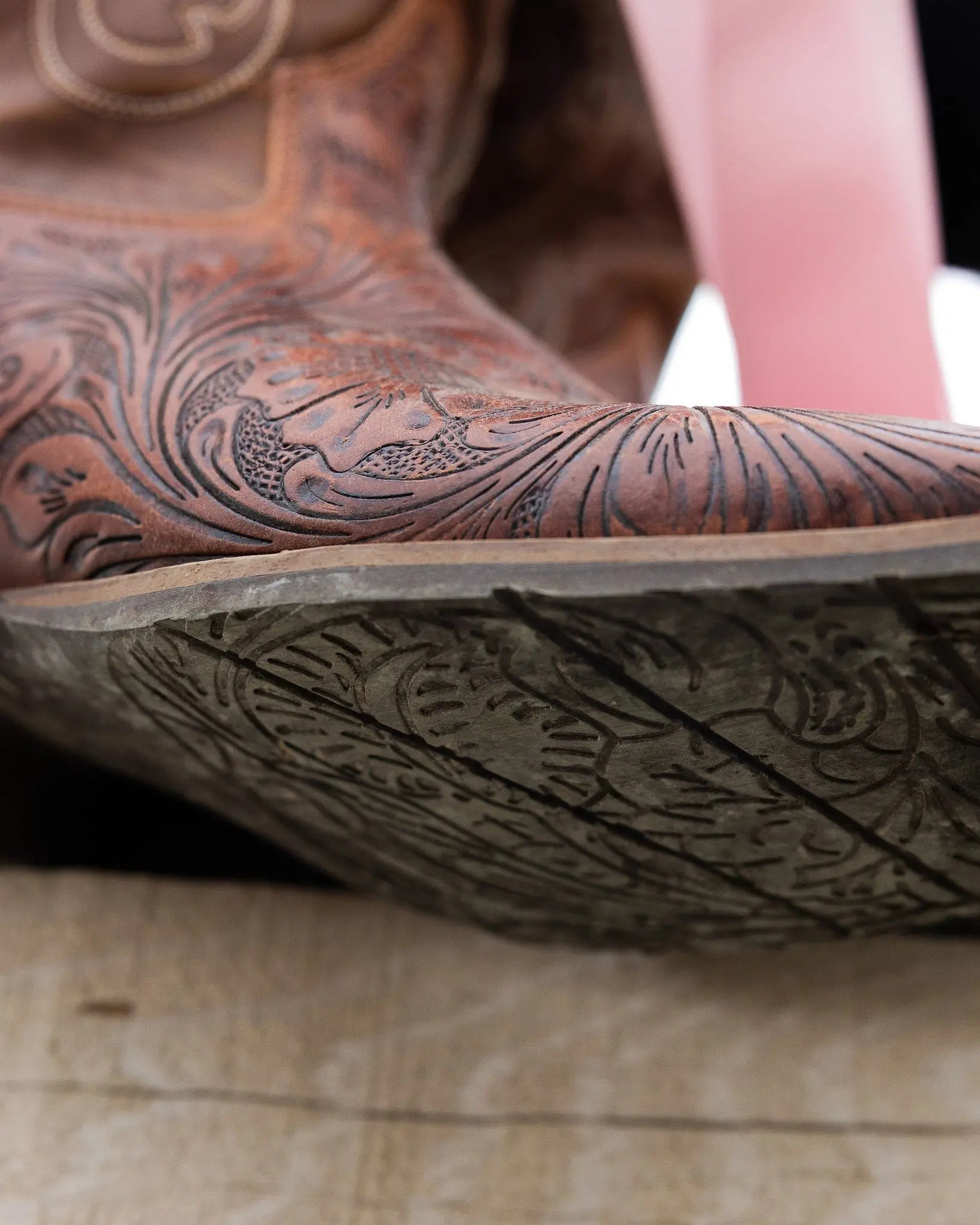 Hope Rider Hand-Tooled Leather Boots Myra Bag