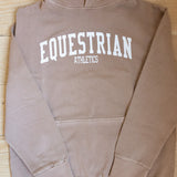 equestrian athletics hoodie (sandstone)