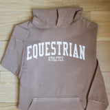 equestrian athletics hoodie (sandstone)