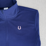 Lucky Horseshoe Riding Shirt (Navy Blue)
