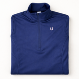 Lucky Horseshoe Riding Shirt (Navy Blue)