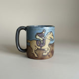 Caneca de grés Cavalos de Corrida (473 ml)