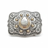 Lucky Horseshoe Belt Buckle