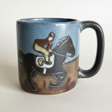 Caneca de grés Cavalos de Corrida (473 ml)