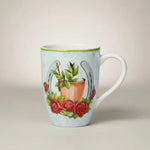 Floral Derby Horse Mug (14 oz) Faire - Certified International