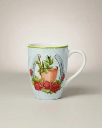 Floral Derby Horse Mug (14 oz) Faire - Certified International