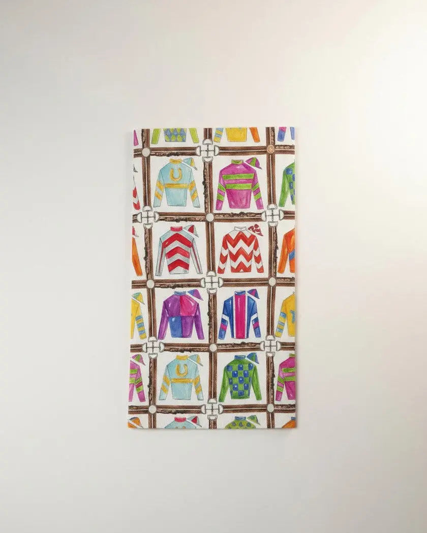 Derby Horse Racing Paper Guest Towels (16 ct) Faire - Boston International