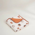 Western Toddler Muslin Blanket Faire - LollyBanks