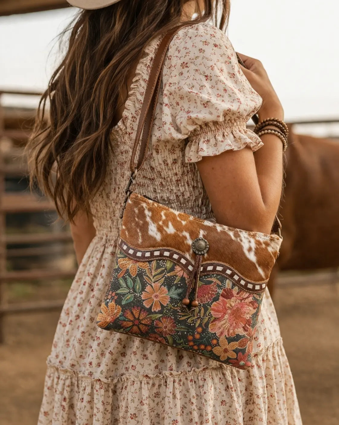 Wildflower Prairie Purse Faire - Myra Bag