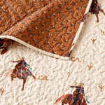 Casey Cowboy Baby Quilt Faire - Ida Mae Home