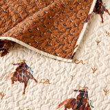 Casey Cowboy Baby Quilt Faire - Ida Mae Home