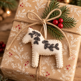 Heirloom Holiday Horse Ornaments - Set of 3