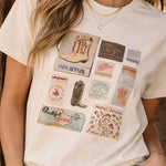 Western Match Box T-Shirt
