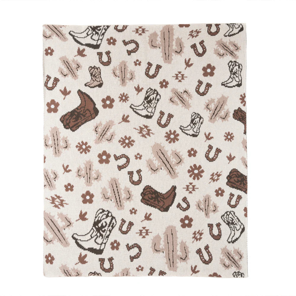Wild West Baby Blanket