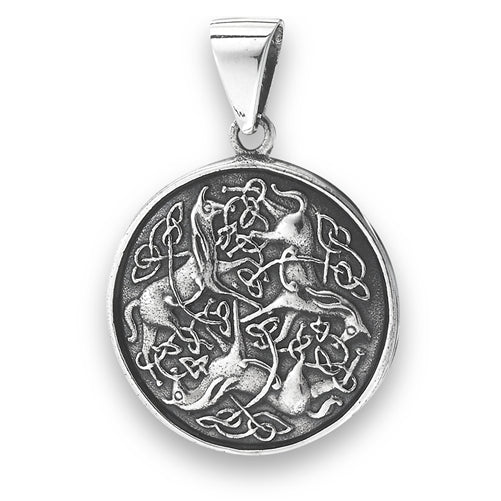 celtic horse necklace