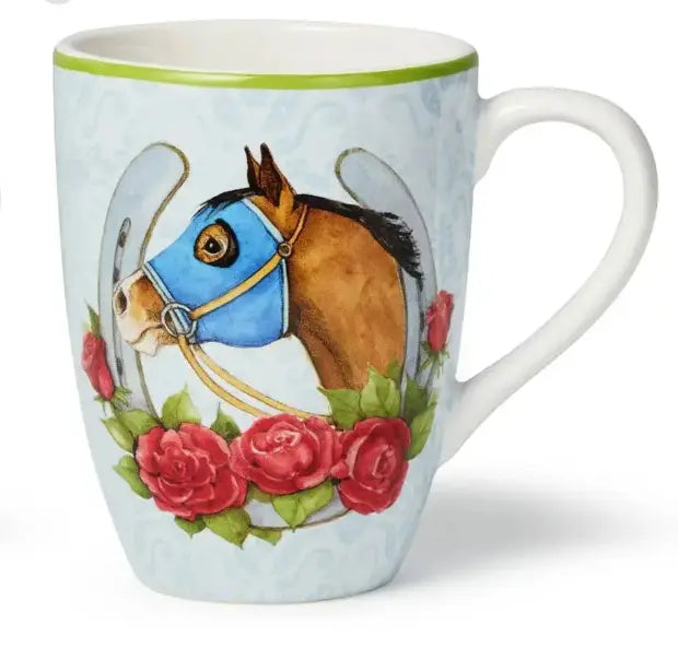 Winner's Circle Horse Mug (14 oz) Faire - Certified International