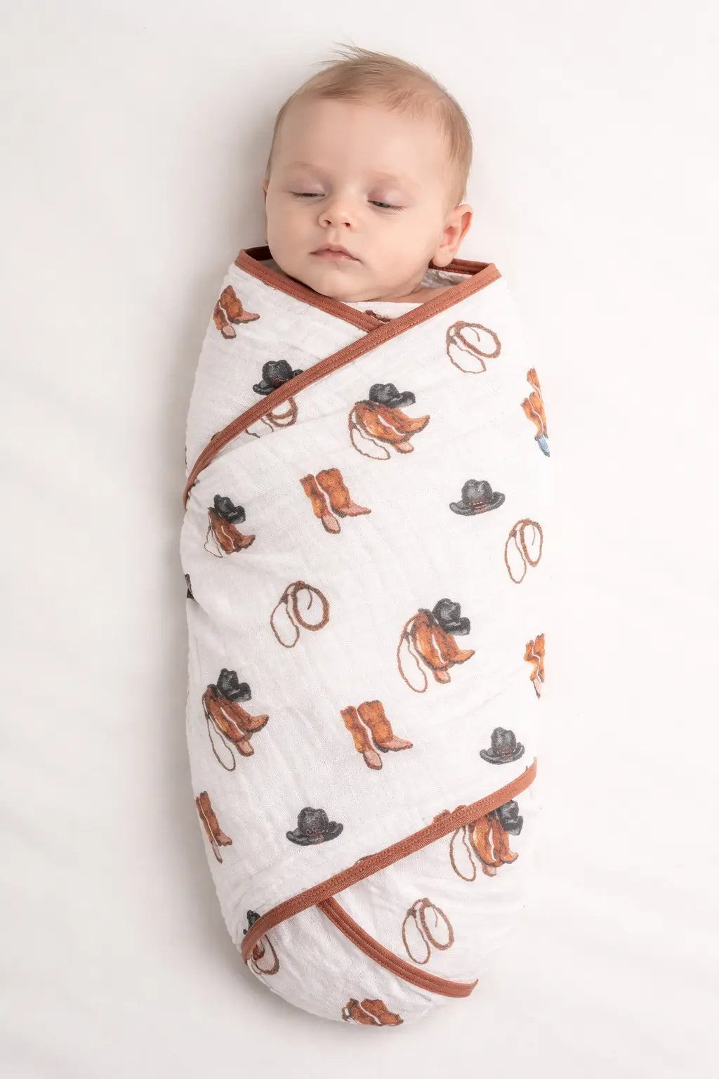 Western Toddler Muslin Blanket Faire - LollyBanks