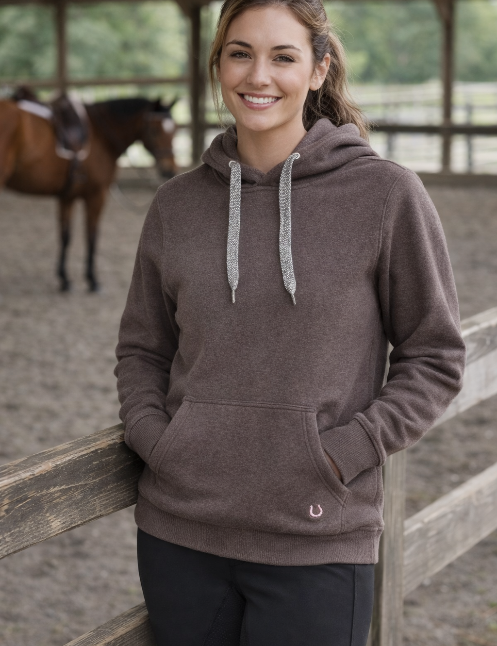 Lucky Horseshoe Hoodie