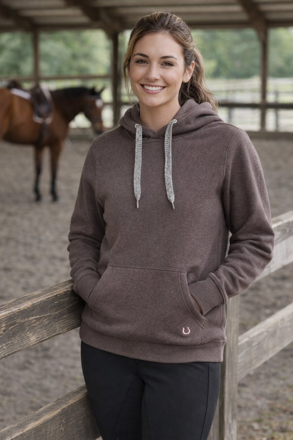 Lucky Horseshoe Hoodie