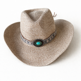 Cowgirl Turquoise Concho Hat