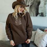 Cowgirl Boots & Stars Sweatshirt