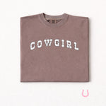 Dusty Trail Cowgirl Tee (Brown)