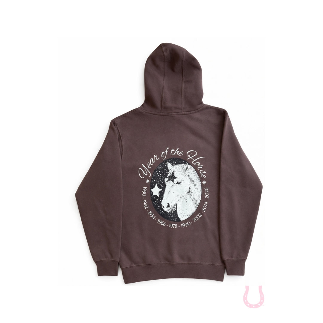 Year of the Horse Hoodie (Brown)