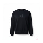 Fortuna Horseshoe Sweatshirt (Black)