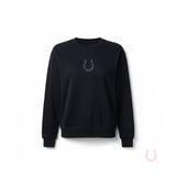 Fortuna Horseshoe Sweatshirt (Black)