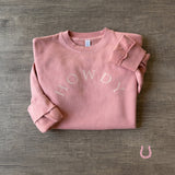 Howdy Vintage Rose Pigment-Dyed Sweatshirt