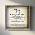 advice from a horse
