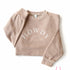 Howdy Pigment-Dyed Sweatshirt (Vintage Beige)