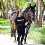 I Love Horses Sweatshirt (Black)