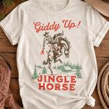 Giddy Up Jingle Horse Tee Shirt