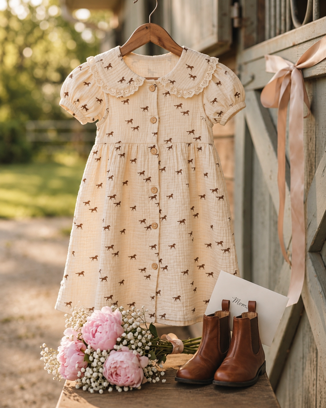 Little Horse Heirloom Dress