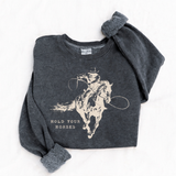 Hold Your Horses Sweatshirt (Black)
